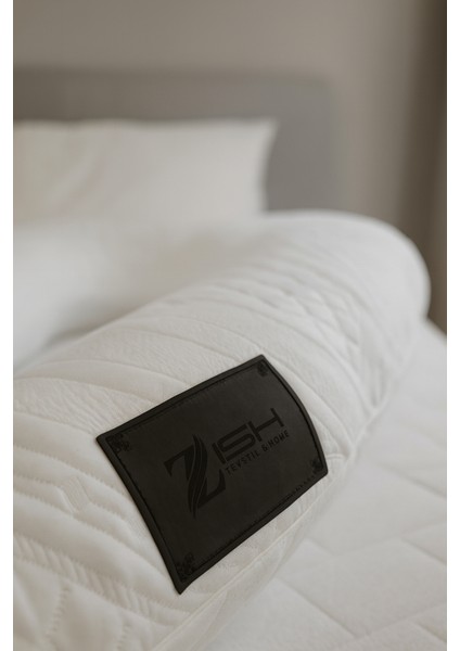 Huggle 5 Bölge Destekli Antibakteriyel Lucanta Yatak Kumaşlı Hamile Yastığı