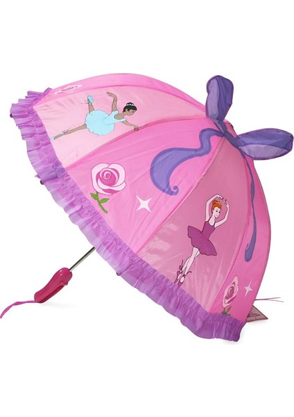 Balerin Çocuk Şemsiye - Pembe