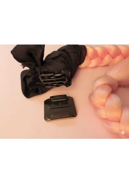 Gaia Ride Motopony Kadın 3m Örme Kask Saç Aksesuarı Siyah Fusia fırsatları