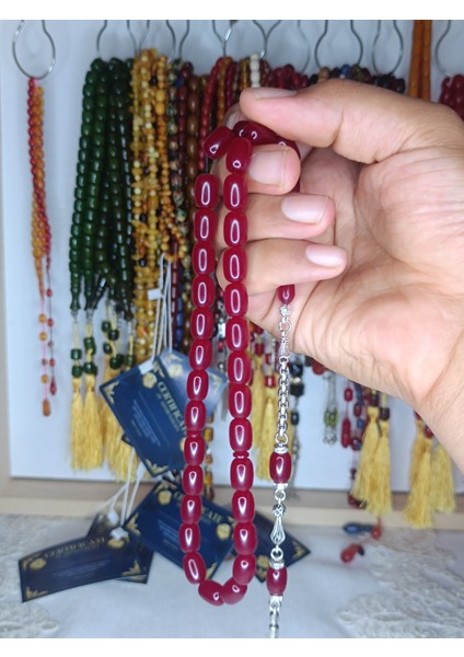 Bilal Albayrak Serisi Ateş ve Sıkma Kehribar Tesbih fiyatları