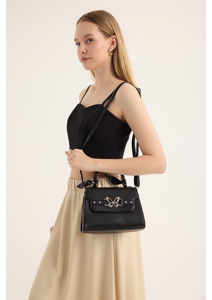 Kelebek Tokalı Çanta