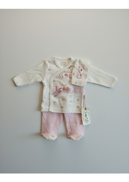 Kız Bebek 4'lü Zıbın Takım Prenses