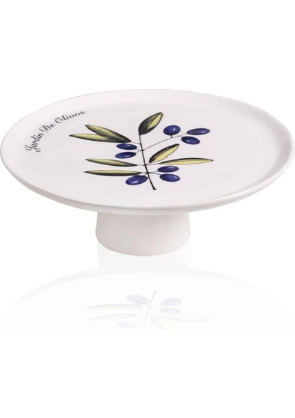 Olivos Ayaklı Servis Tabağı 10X30 cm