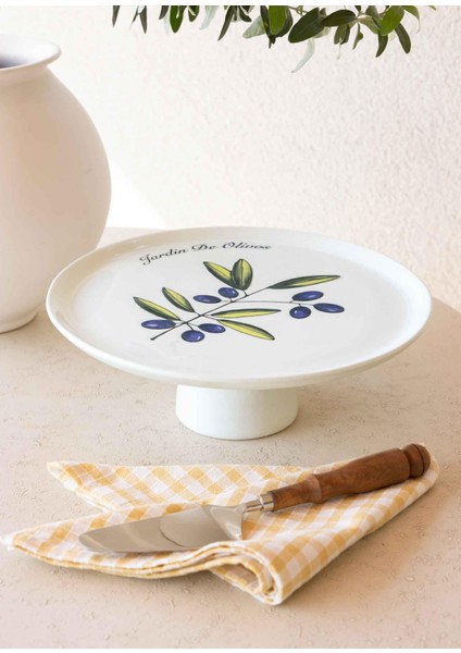 Olivos Ayaklı Servis Tabağı 10X30 cm modelleri