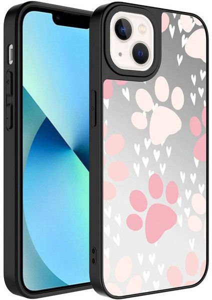 Apple iPhone 14 Plus Uyumlu Mirror Kapak Kapak Pati