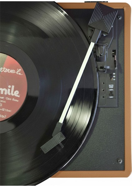 RM-311 Pikap - Kahverengi - Tüm Plaklar Ile Uyumlu - Priz ve Powerbanke Takılarak Kullanım - Universal Iğneli fırsatları