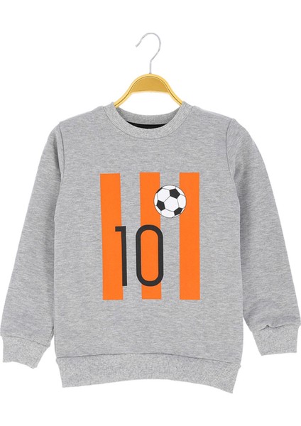 Erkek Çocuk Bluz Baskılı Şardonlu