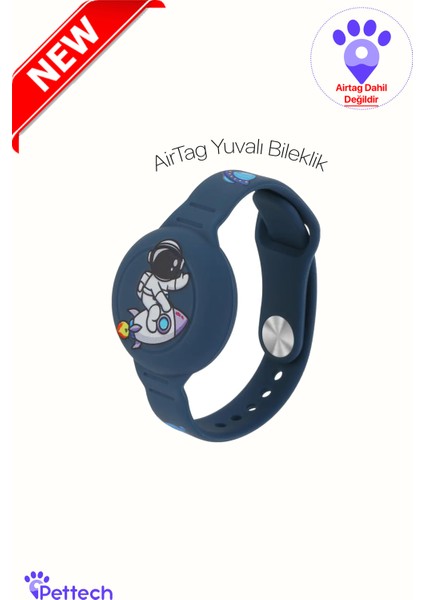 Airtag Yuvalı Çocuk Saati