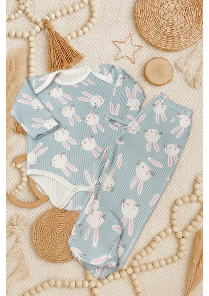 Tavşan Desenli Ikili Takım modelleri