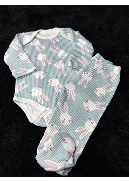 Tavşan Desenli Ikili Takım indirimleri