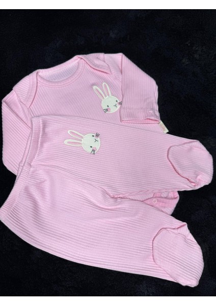 Tavşan Desenli Ikili Takım