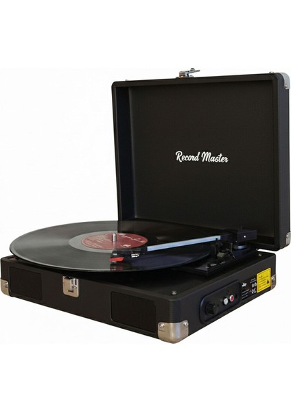 RM-311 Pikap - Siyah - Tüm Plaklar Ile Uyumlu - Priz ve Powerbanke Takılarak Kullanım - Universal Iğneli