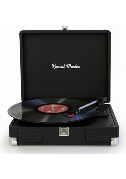 RM-311 Pikap - Siyah - Tüm Plaklar Ile Uyumlu - Priz ve Powerbanke Takılarak Kullanım - Universal Iğneli modelleri