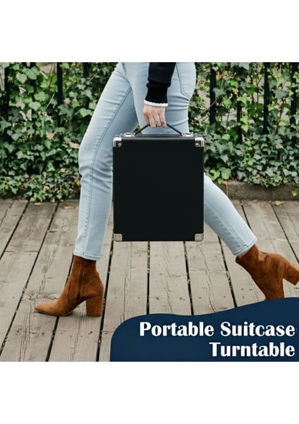 RM-311 Pikap - Siyah - Tüm Plaklar Ile Uyumlu - Priz ve Powerbanke Takılarak Kullanım - Universal Iğneli fırsatları