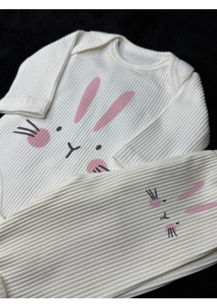 Tavşan Desenli Ikili Takım indirimleri