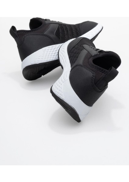 Kadın Anorak Spor Ayakkabı Siyah Beyaz indirimleri