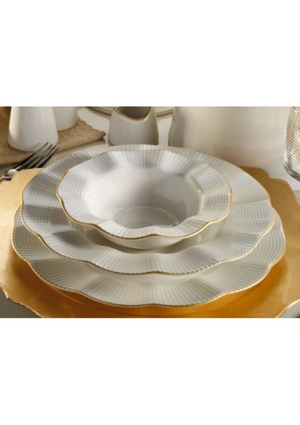 MLN37YT694R520 Milena 37 Parça 8 Kişilik Yemek Takımı – Altın fiyatları