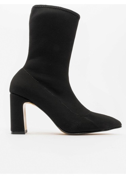 Kadın Topuklu Bot SİYAH