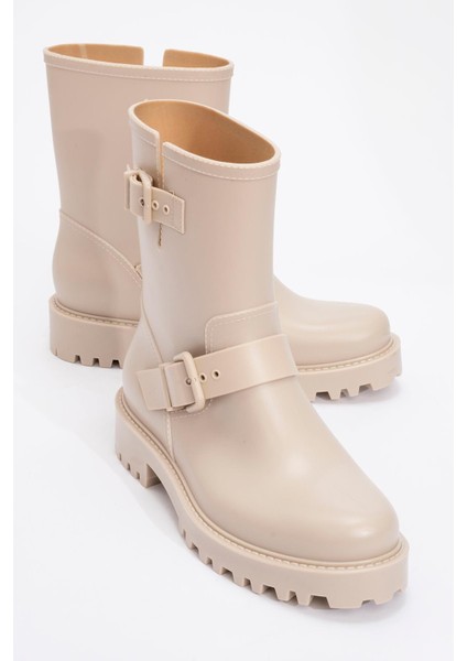 Kadın Yağmur Botu BEJ