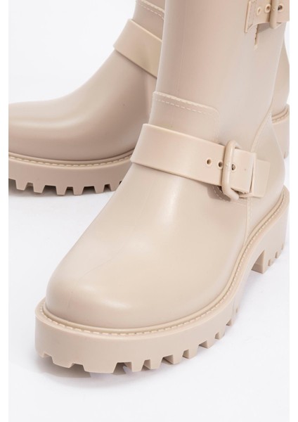 Kadın Yağmur Botu BEJ
