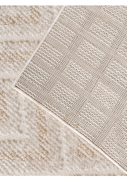 Geometrik Desenli Makine Halısı – Bej | Salon, Mutfak, Yolluk, Yatak Odası, Oturma Odası – Nmd-03 Nmd-03 fırsatları