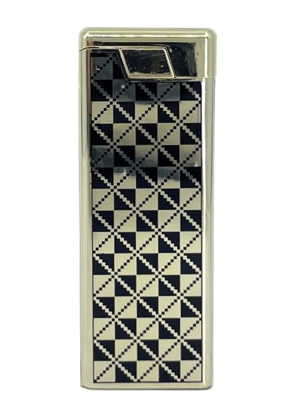 Metal Mum Alev Slim Çakmak Parlak Sarı Model -1 fiyatları