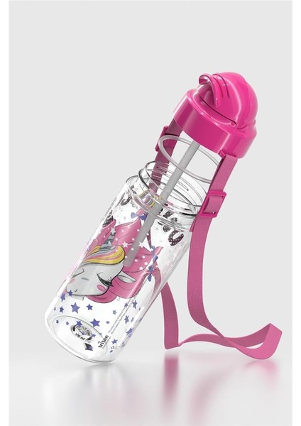 Migo Desenli 500 ml Askılı Pipetli Tritan Çocuk Matara 912008 Pembe fiyatları