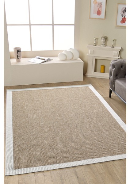 Kolay Temizlenen Yıkanabilir Bordürlü Sisal halı fiyatları