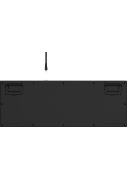 KB-98 SILENT SESSİZ Type-C Bağlantılı Türkçe Q Membrane Rainbow Gaming Oyuncu Klavyesi Siyah/Gri/Yeşil