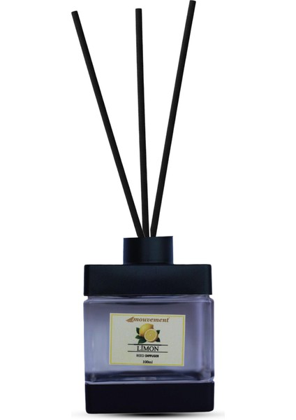 Limon Ferahlığı Çubuklu Oda Kokusu 100 ml – Dekoratif Plastik Şişe - Reed Diffuser fiyatları