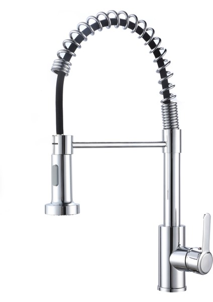 Sprıng Krom Spiralli Mutfak Bataryası