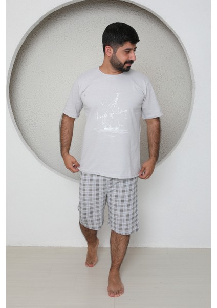 Erkek Baskılı Pijama Takımı