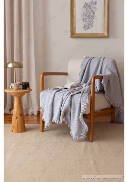 100X200CM Berjer Örtüsü %100 Müslin Pamuk Koltuk Örtüsü, Çok Amaçlı Örtü, Tv Örtüsü