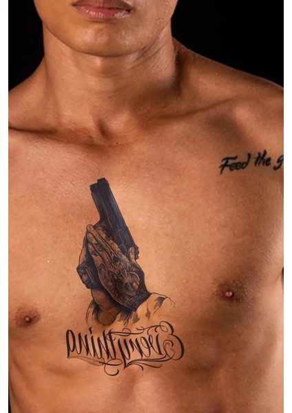 1 Ay Kalıcı Silah Dövmesi