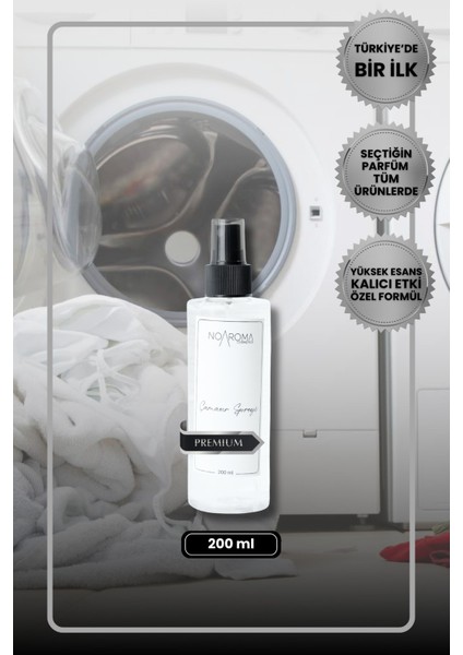 Nar Çiçeği Kokulu Parfüm Kokulu Çamaşır Parfümü 200 ml Sprey