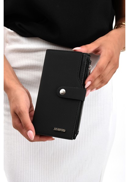 Orijinal Just Polo Bozuk Para Fermuarlı Dikey Çok Bölmeli Kadın Cüzdanı El Pörtföyü 19*10 cm indirimleri