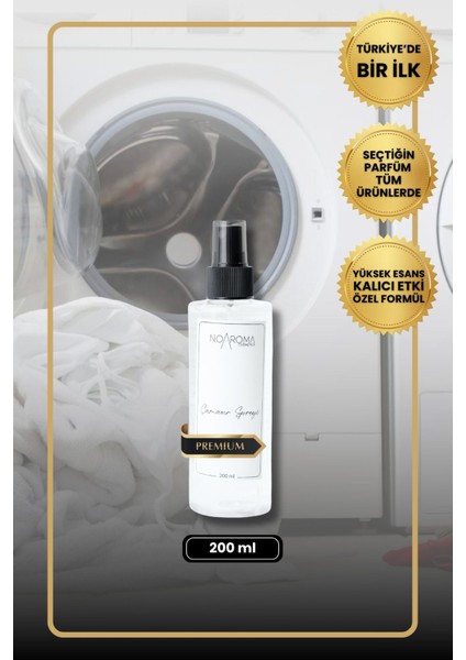 Kayısı Kokulu Parfüm Kokulu Çamaşır Parfümü 200 ml Sprey