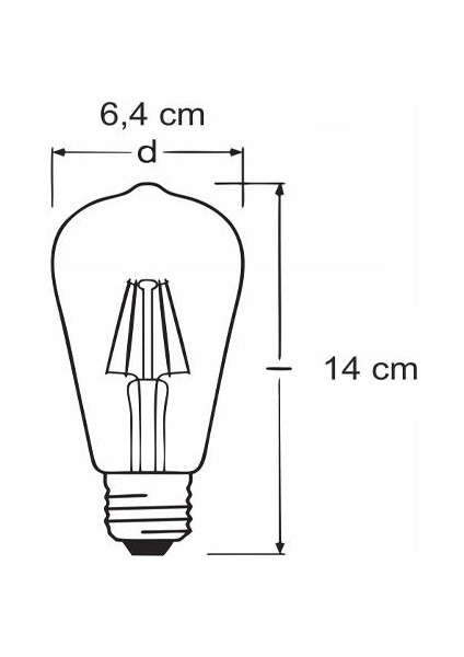 4W Dim Rustik LED Ampul Sarı Işık Armut Edison Ampul 10 Adet fiyatları