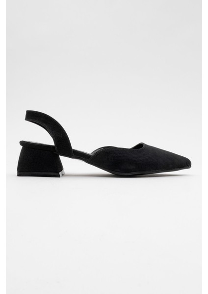 Kadın Topuklu Sandalet Siyah Sim fiyatları