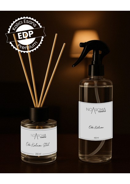 Lilyum Lotus Çiçeği Kokulu Oda Kokusu Seti Sprey ve Stıck 400 + 100 ml