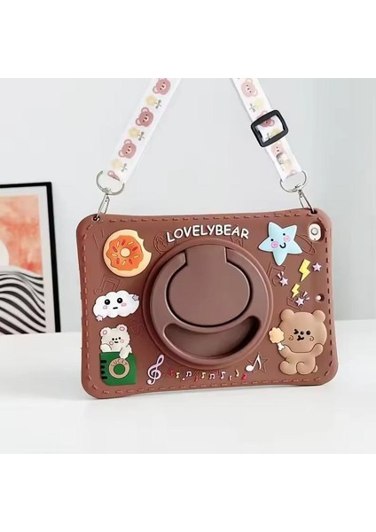 Samsung Galaxy A9 Plus 11 Inç Uyumlu Çocuklara Özel Tablet Kılıfı Çocuk Tablet Kılıfı Standlı