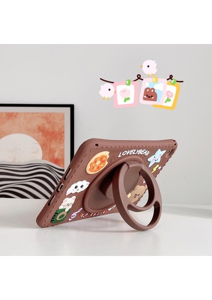 Samsung Galaxy A9 Plus 11 Inç Uyumlu Çocuklara Özel Tablet Kılıfı Çocuk Tablet Kılıfı Standlı fırsatları