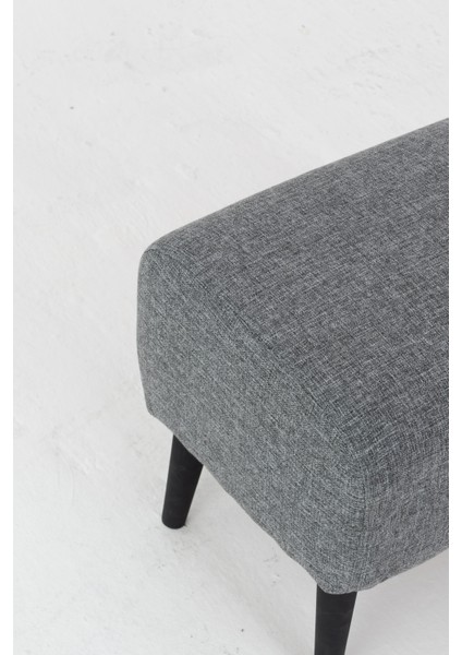 Puf Keten Kumaş Ayak Uzatmalı - 40X38X48 Cm, Leke Tutmaz modelleri