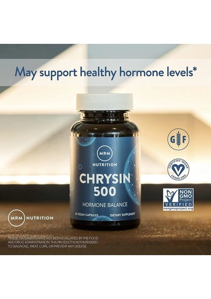 Chrysin 500 Pure 5,7-Dihydroxyflavone Krisin Healthy Hormone Levels indirimleri