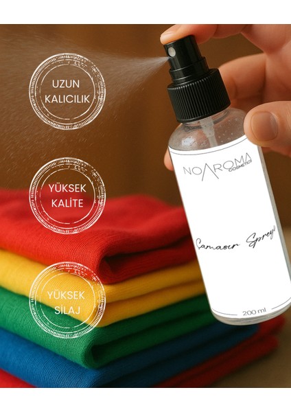 Tarçın Kokulu Parfüm Kokulu Çamaşır Parfümü 200 ml Sprey modelleri