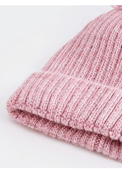 Pembe Kız Çocuk Ponponlu Yün Bere 0-18 Ay modelleri