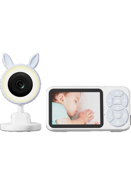 3.5inch Bebek Takip KAMERASI,Dıs Mekan 300MT Mesafe,ağlama Sensörü,Gece Görüş,İnsan Takip