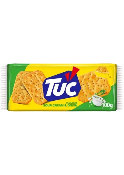 Sour Cream & Onion - Ekşitilmiş Krema Soğan Aromalı Kraker 100 G