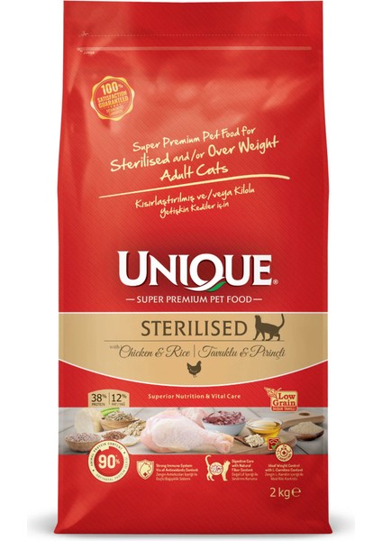 Kedi Kısırlaştırılmış Mama 1,5 kg