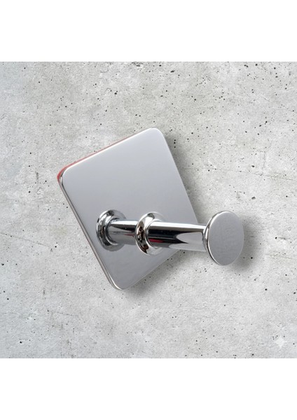 Thincal Kendinden Yapışkanlı Askılık Tekli Krom 4 Lü Paket modelleri